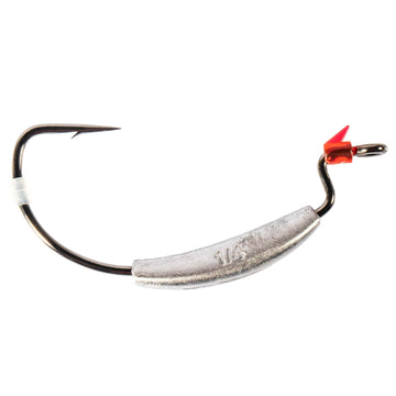 Z-Man ZWG40-14PK3 weighted swimbait hook closeup showing secure ElaZtech bait grip for reliable hookups