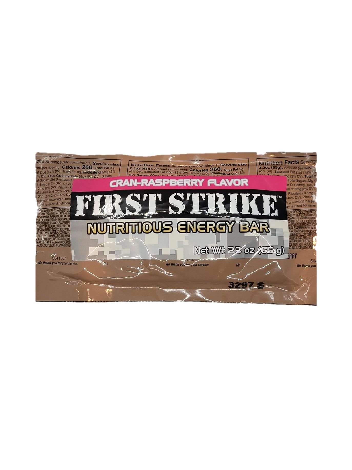 Z-Ration FSR Cran-Raspberry component pack designed for compact mobility