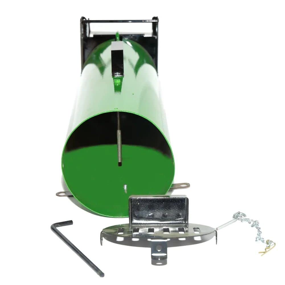 Z TRAP Ztraps 6in dia solid aluminum trap rear view demonstrates easy baiting and release access