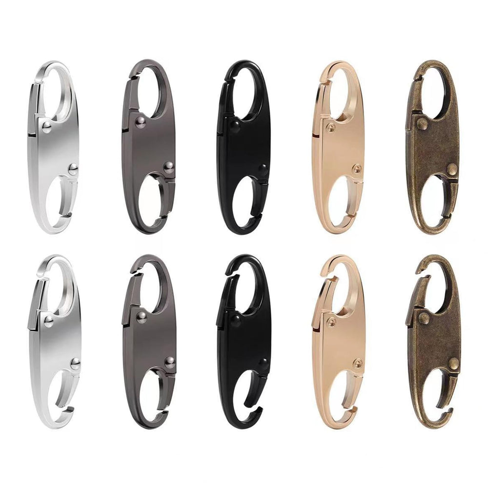 Zaagot five-piece quick-disconnect clip set provides versatile security options.