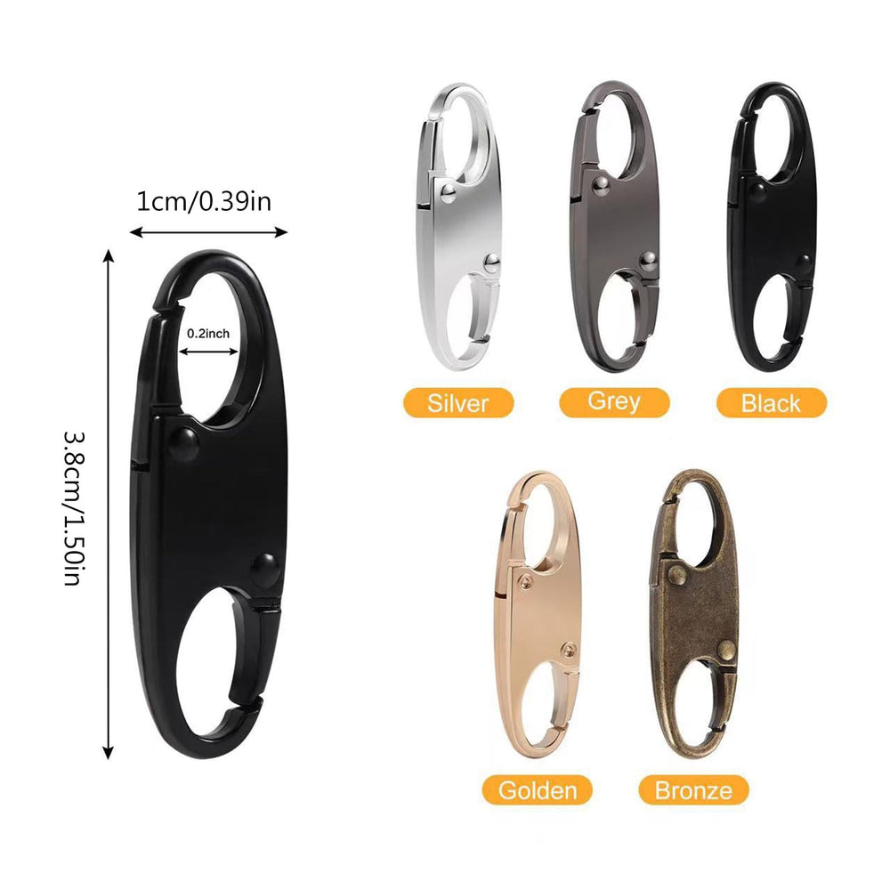 Zaagot keyholder clip keeps keys neatly organized and easy to reach.