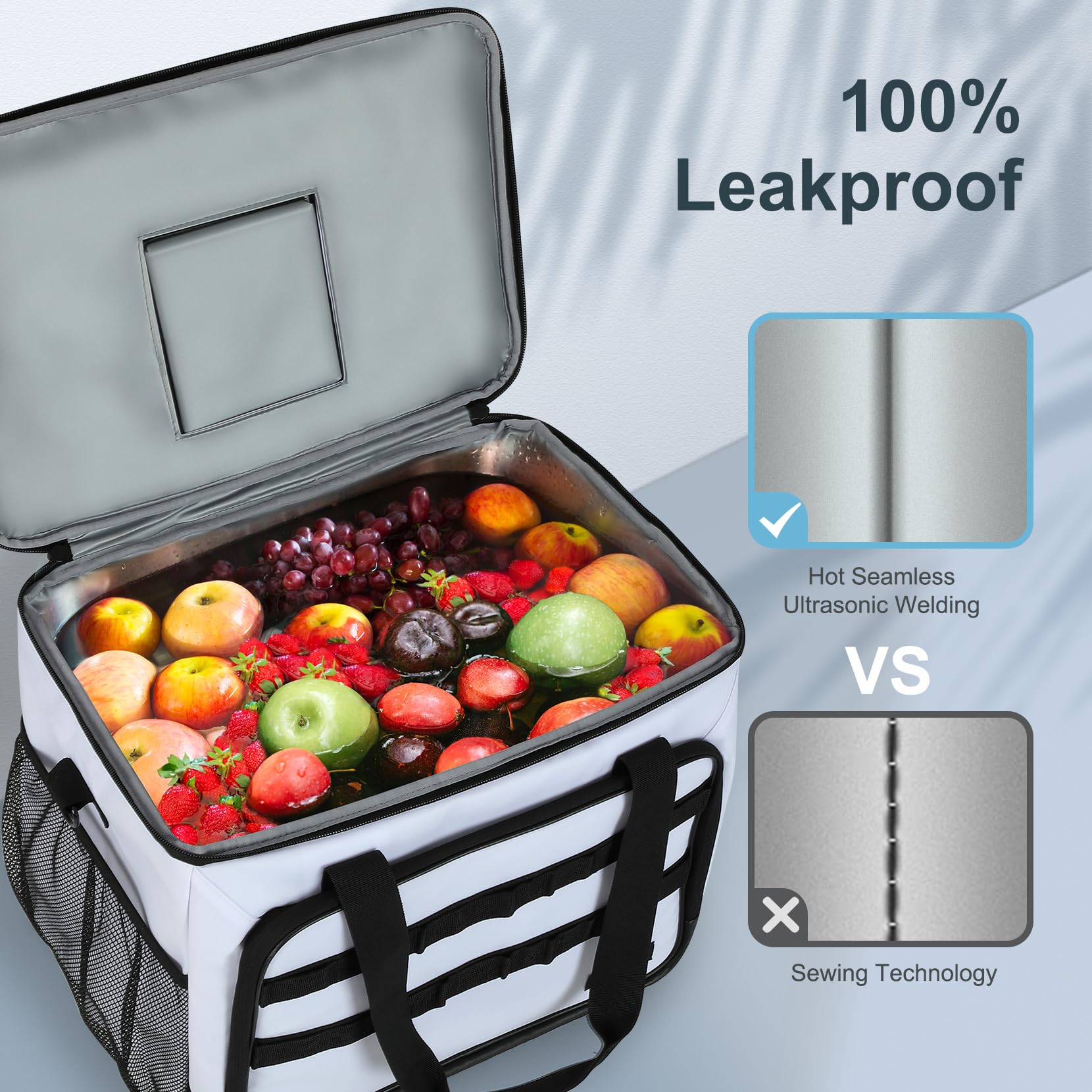ZAKEEP Soft Cooler Bag built in bottle opener for on the go