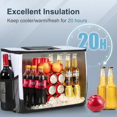ZAKEEP Soft Cooler Bag interior compartments for organization