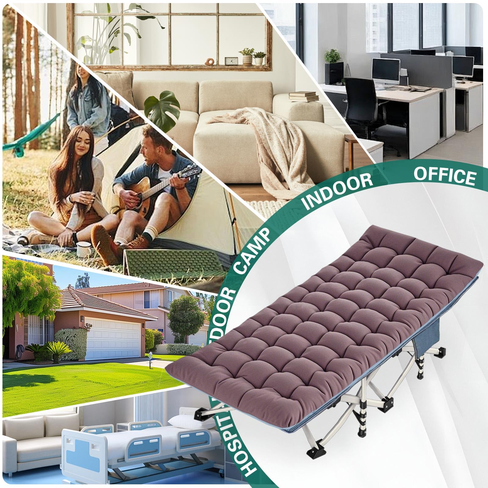 ZAMOTEO versatile use for outdoor adventures or indoor guests.