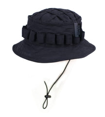 ZAPT Boonie hat with military camo and an oversized brim for sun protection.