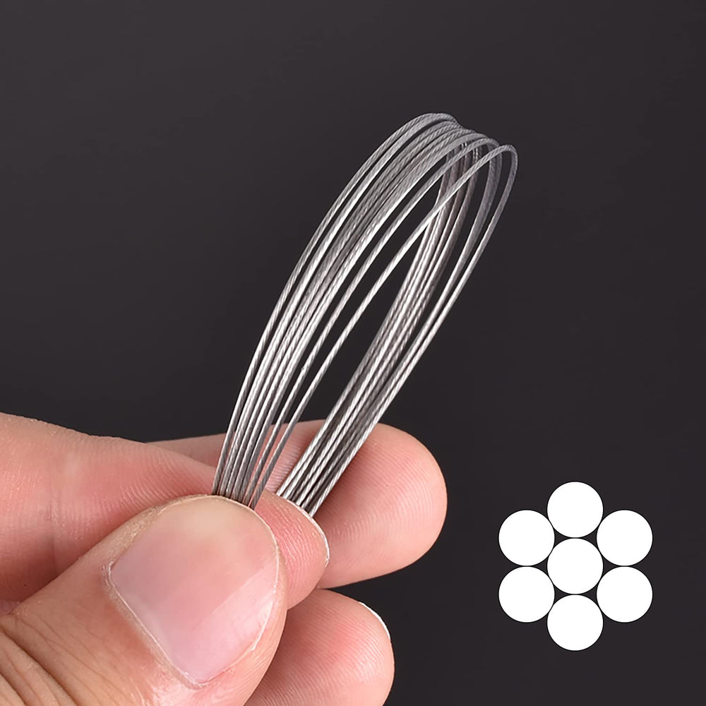 Pre-rigged steel fishing leader for bottom fishing