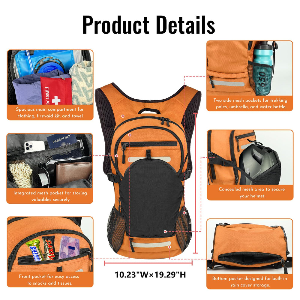 Zavothy breathable back panel keeps air flowing for comfortable wear