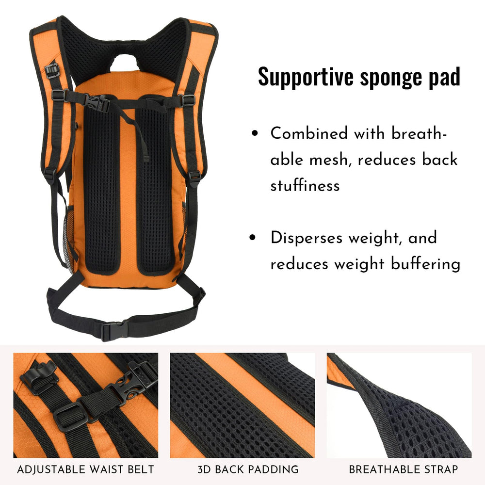 Zavothy hydration bladder included supports hands free drinking on trails