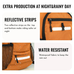 Zavothy built in rain cover protects gear during sudden weather changes