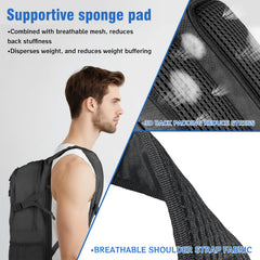 Zavothy built-in rain cover protects gear during sudden showers on outdoor adventures.