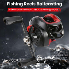 ZAWELIYO Brutus Reel anti-explosion function reduces line jams.