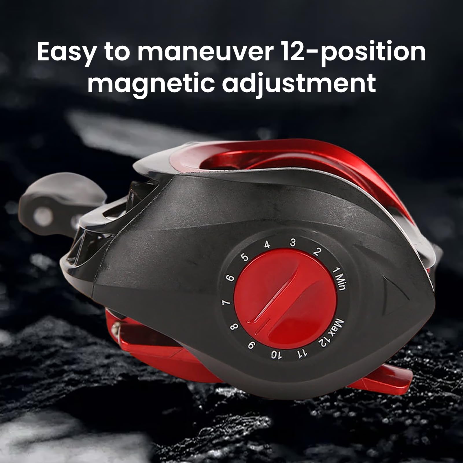 ZAWELIYO Brutus Reel 8kg braking supports controlled casting and fish fighting.