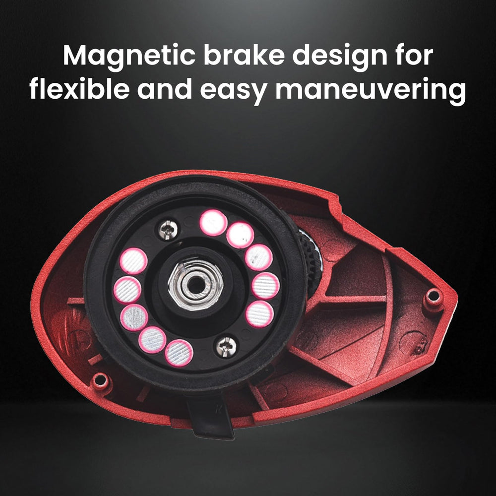 ZAWELIYO Brutus Reel user-friendly controls for quick setup.