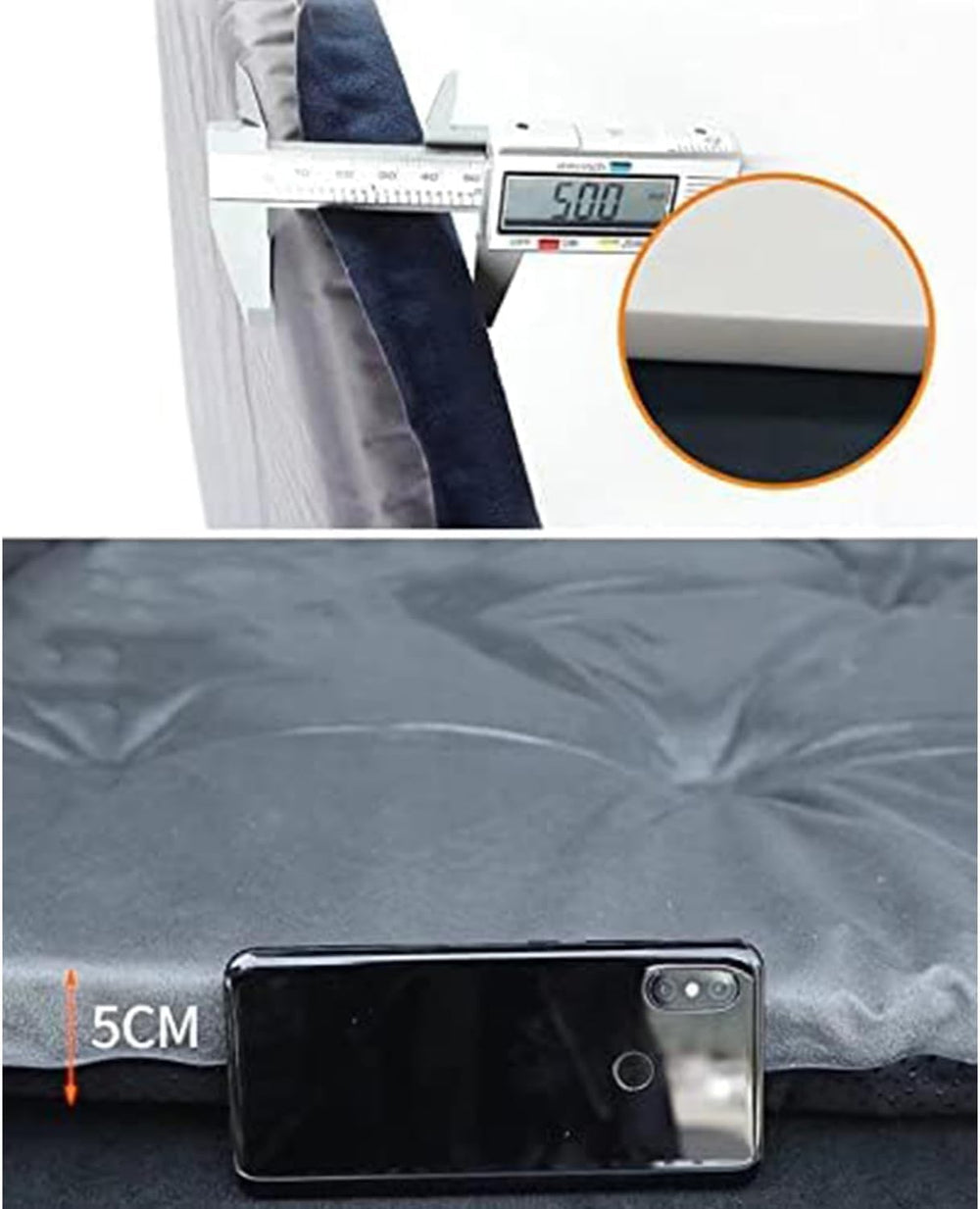 ZBZLN car air mattress inflation ease: quick setup for on-the-go stays