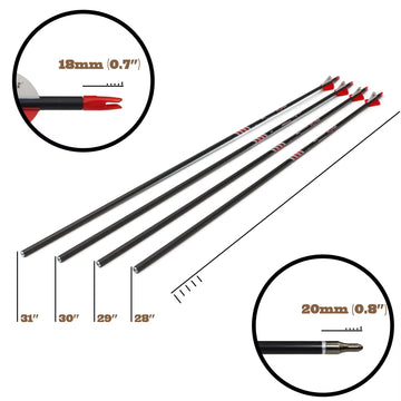 ZE ZHAN-E ARCHERY 100 grain field point ideal for multipurpose targets