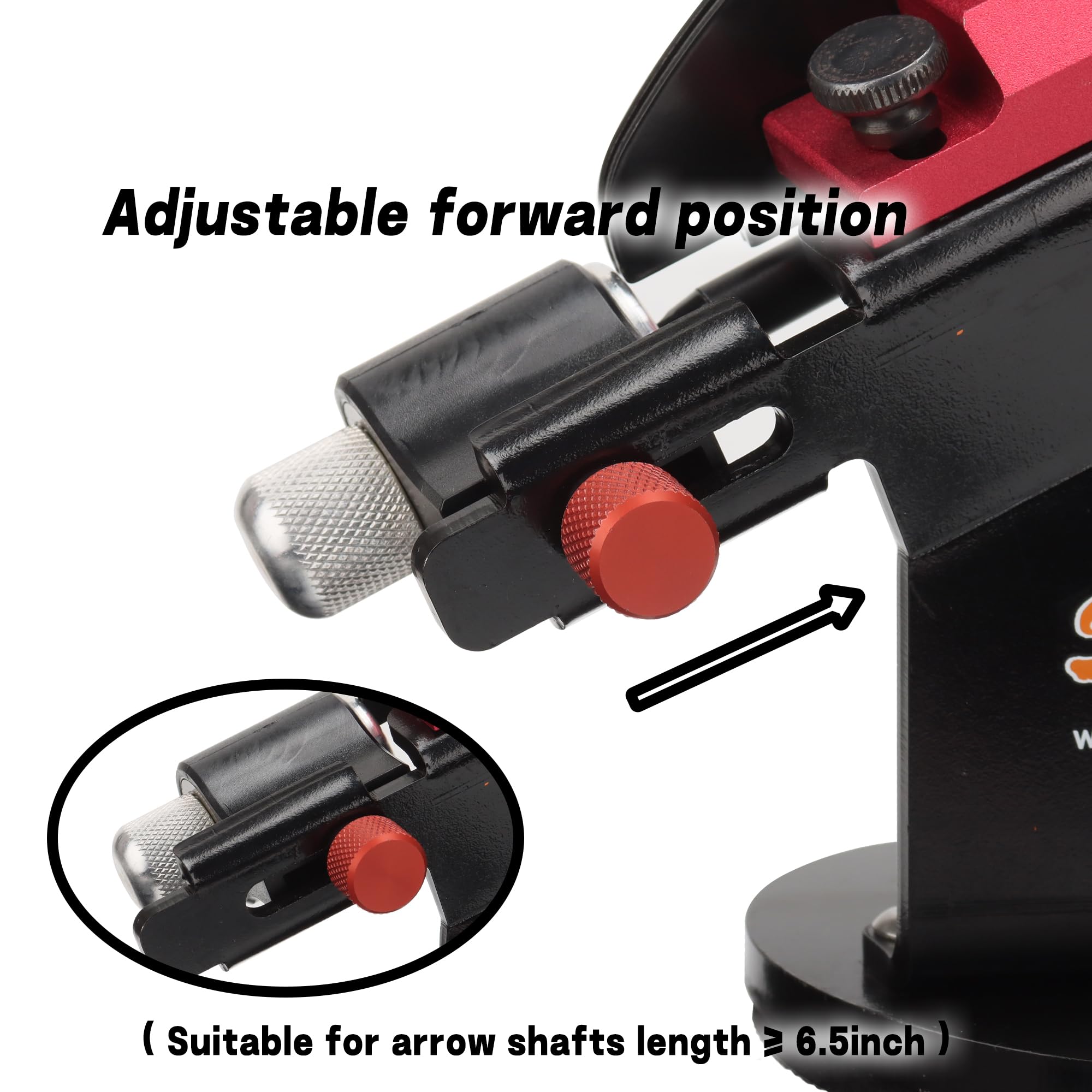 ZE ZHAN-E ARCHERY clamps feature 1–10 cm scales for precise measurement.