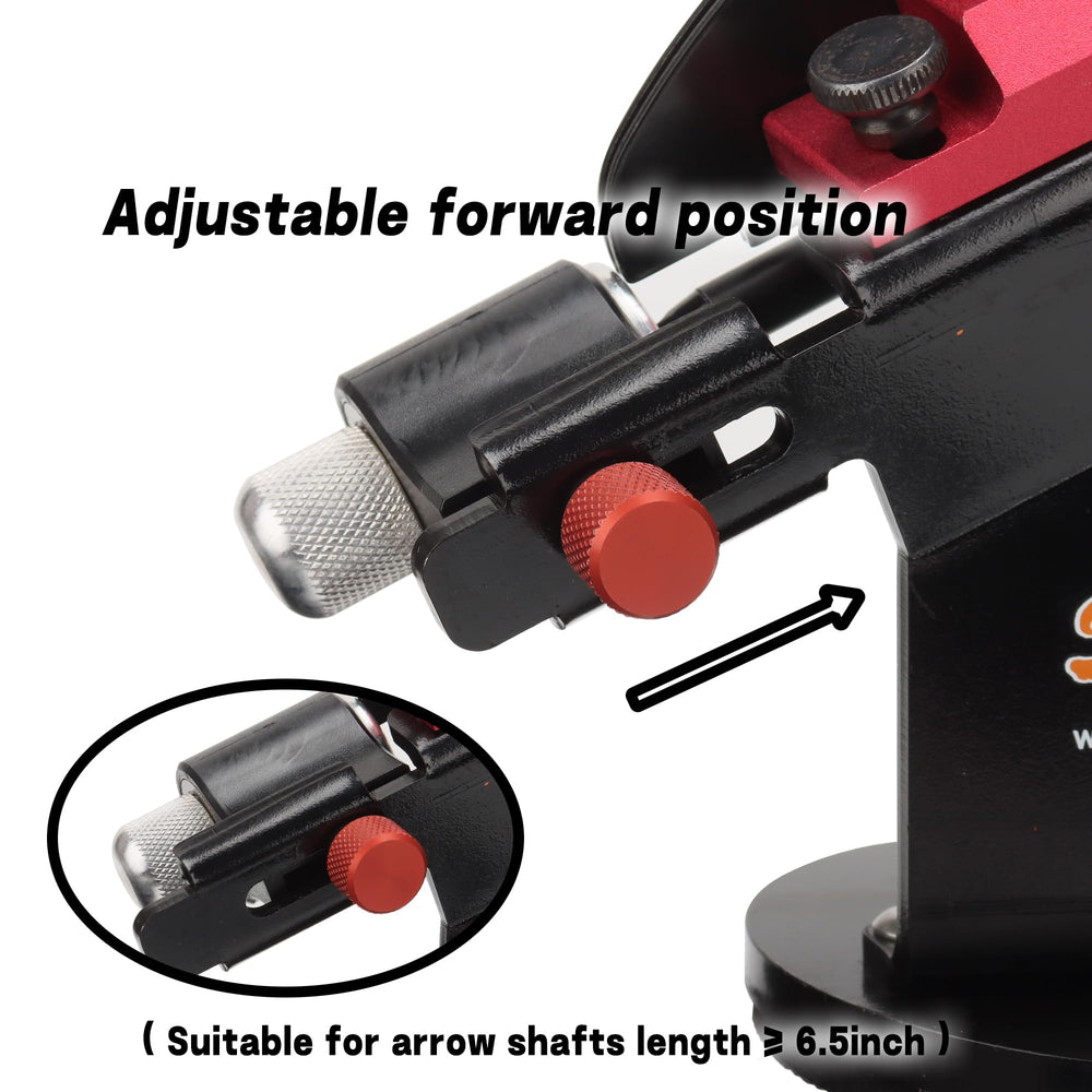 ZE ZHAN-E ARCHERY clamps feature 1–10 cm scales for precise measurement.
