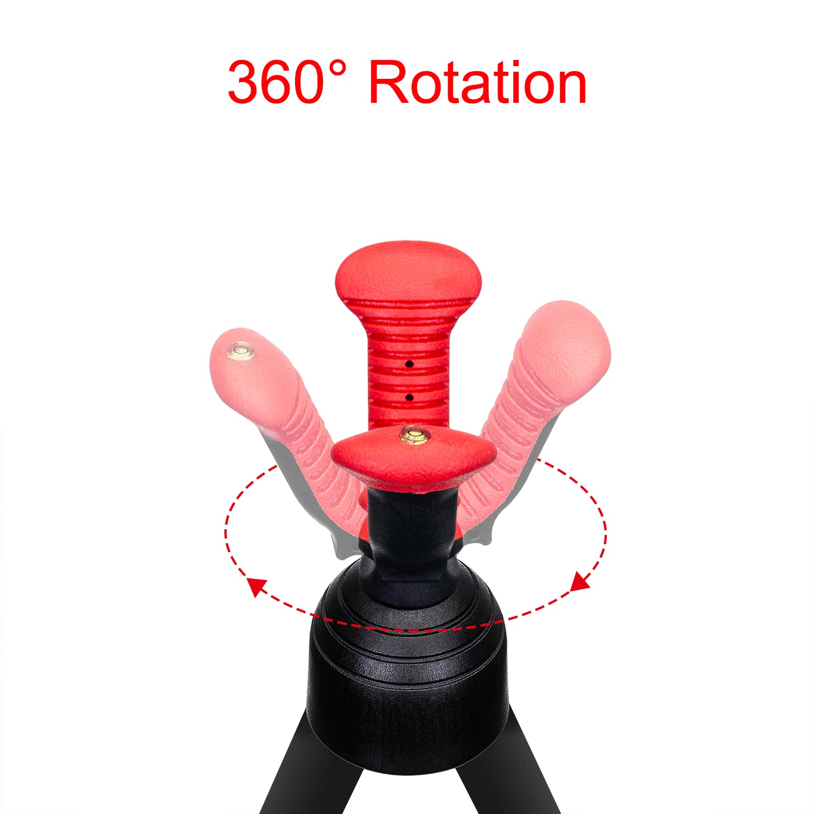 Zeadio bipod non-marring rest head protects firearms or lenses during use.