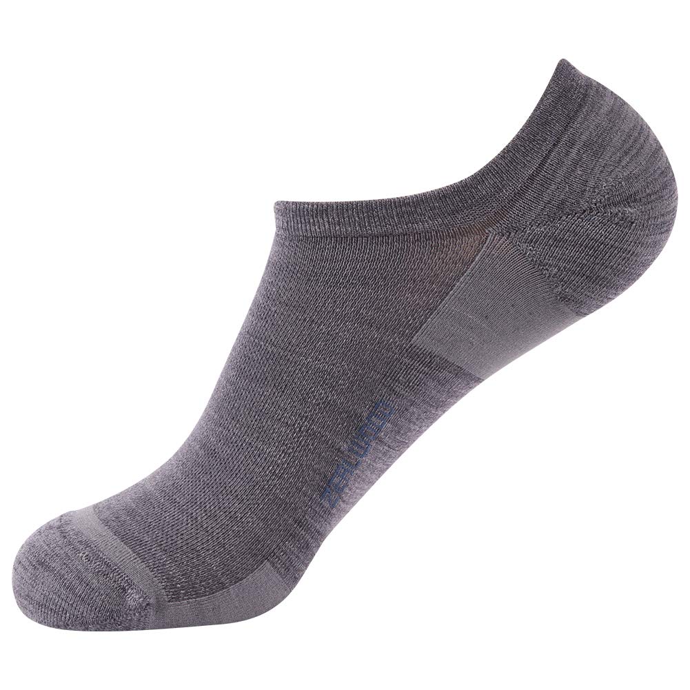 ZEALWOOD Merino Wool No Show Socks are great for travel and city walks.