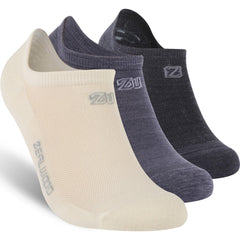 ZEALWOOD Merino Wool No Show Socks pack showcases versatile colors for everyday wear and workouts.
