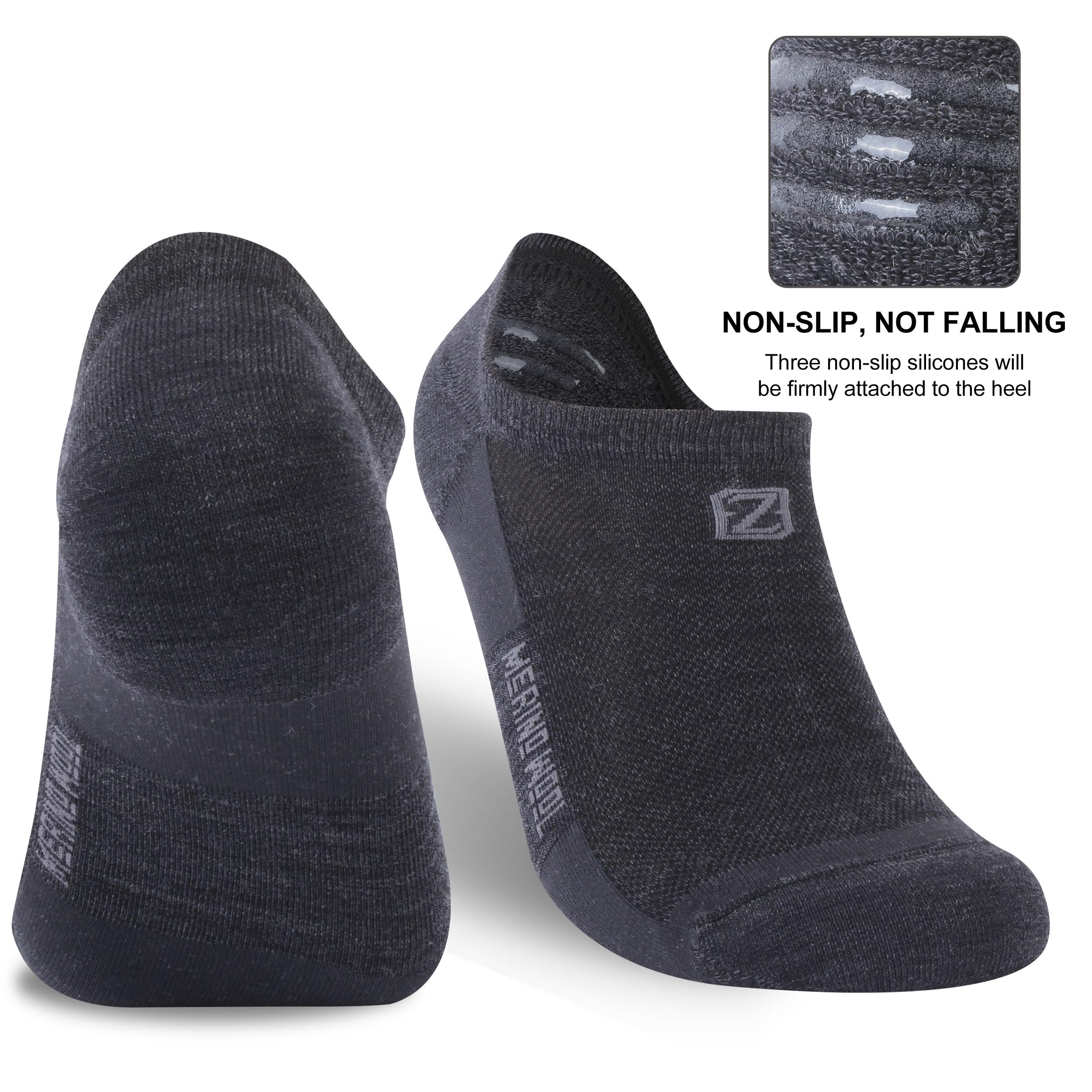 ZEALWOOD breathable mesh panel sock providing cooler feel on warm days