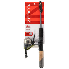 Zebco 33 Micro Adventure reel and 36-inch telescopic rod for portable fishing