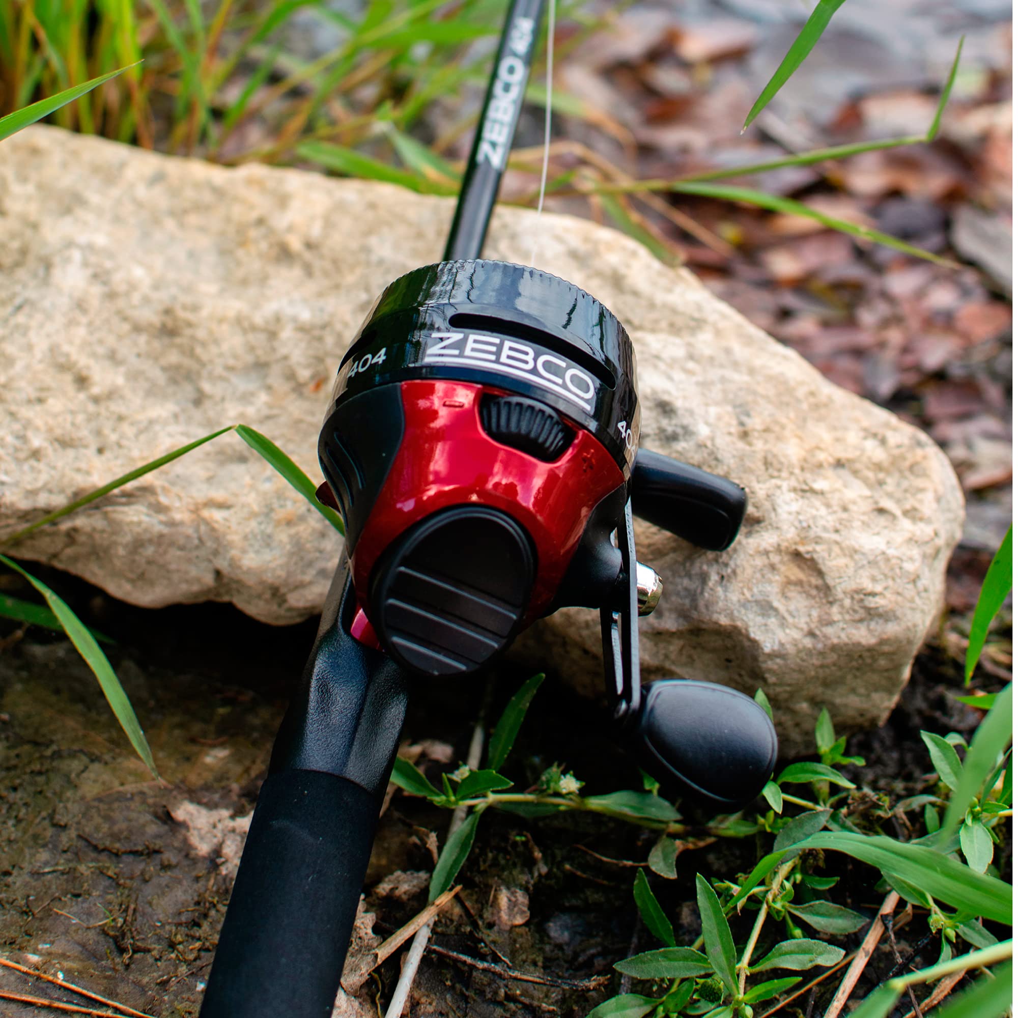 Zebco 404 28-piece-tackle-kit covers day-one fishing needs.
