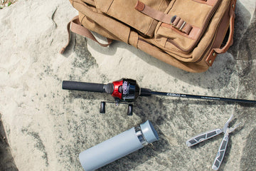 Zebco 404 2-piece rod compact for travel and storage