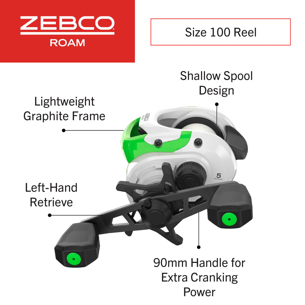 66-inch Zebco Roam medium-heavy rod with versatile lure control