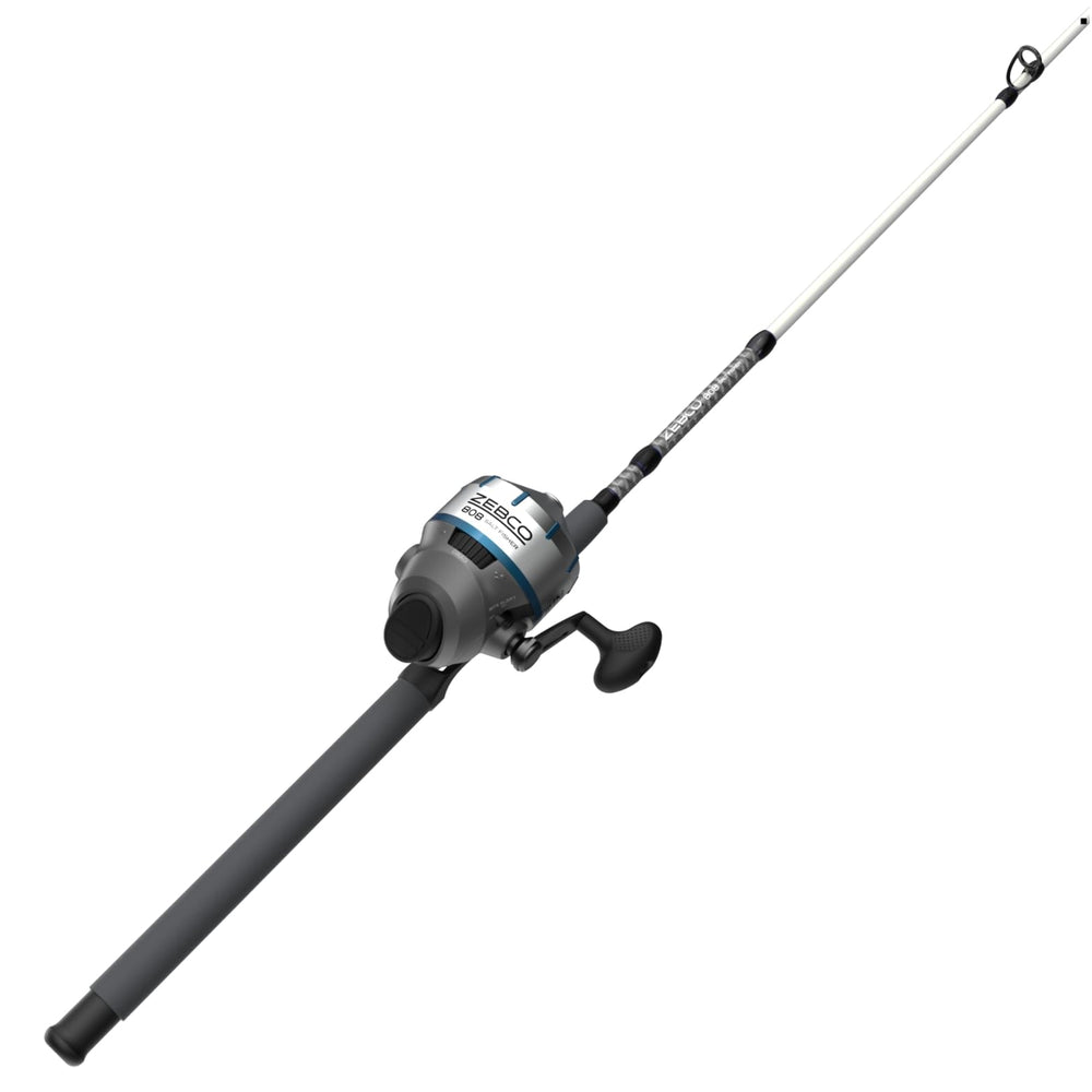 Zebco 808 saltwater spincast reel 80 for easy casting and reliability.