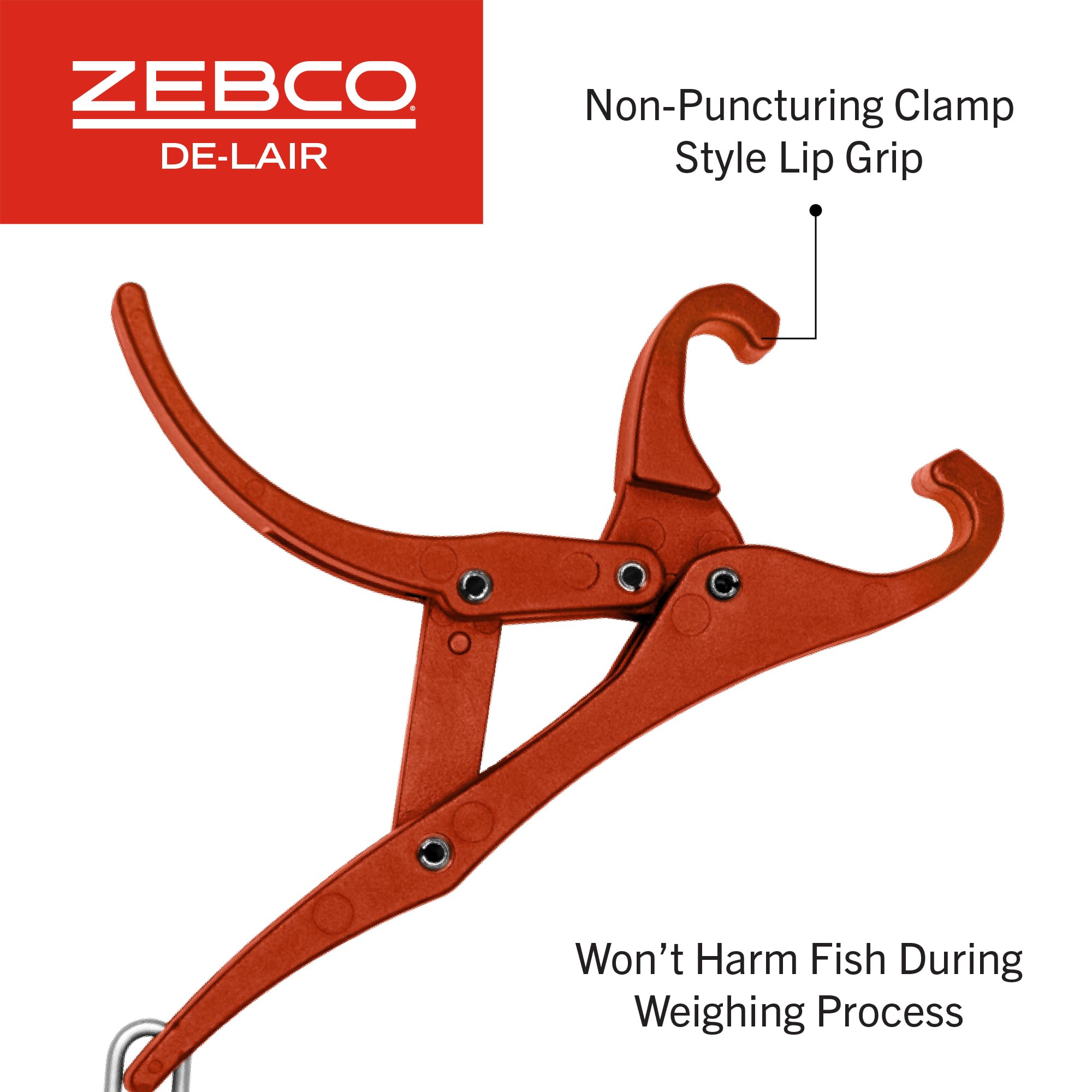 Compact design of Zebco De-Liar 2.0 digital fish scale