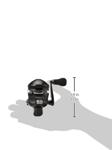 Angler preparing Zebco Omega Pro gear for fishing