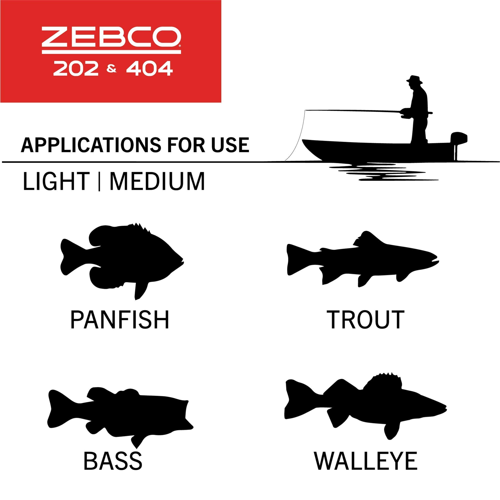 Zebco 1-year limited warranty against defects