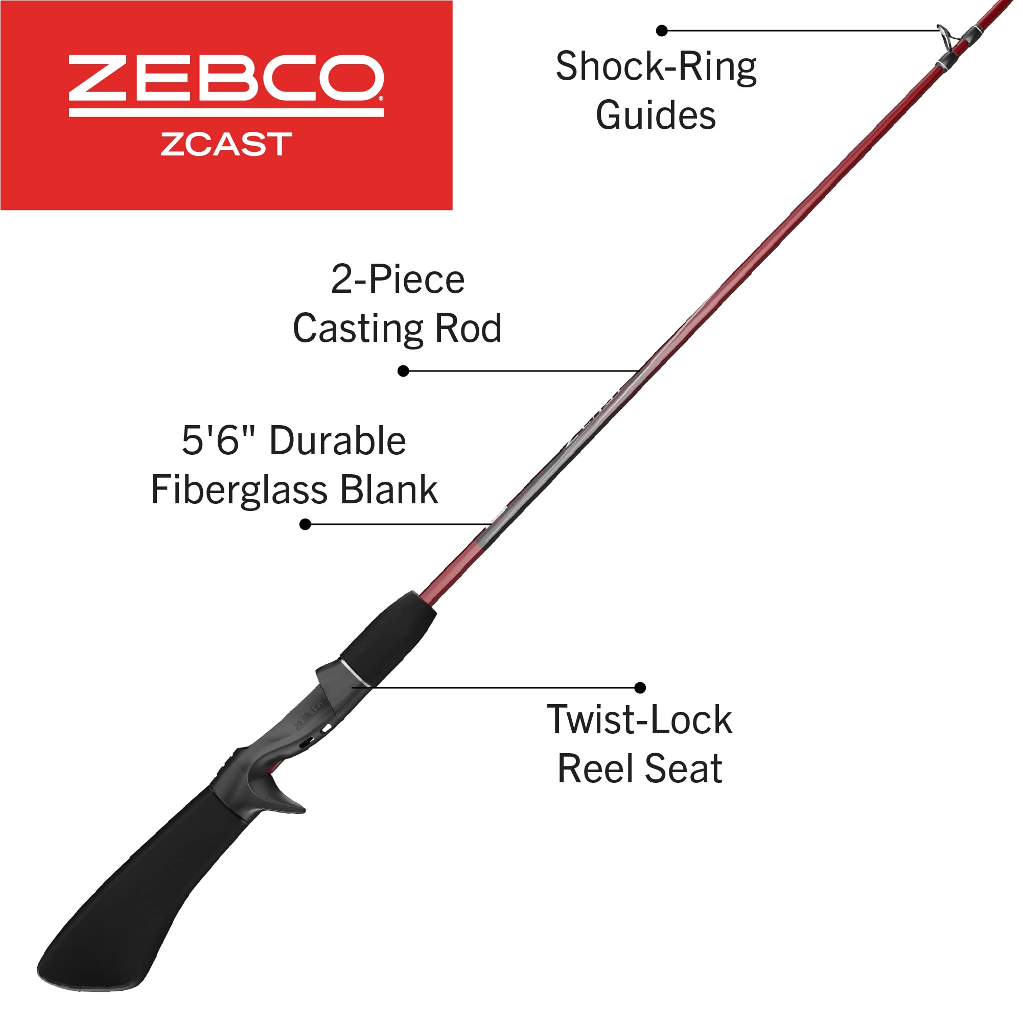 Z-Cast 2-piece design with Z-Glass construction