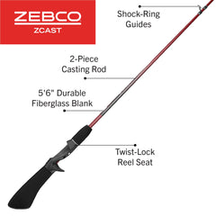 Z-Cast 2-piece design with Z-Glass construction