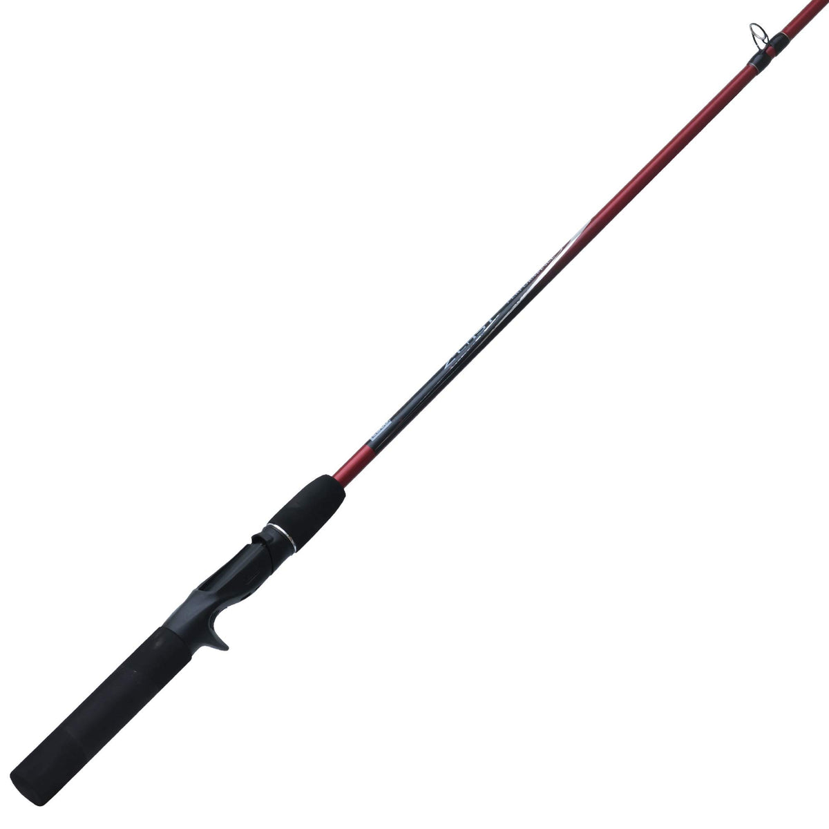 Zebco ZCAST 5'6\" 2-piece ML cast rod in Black/Red