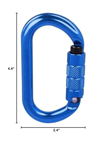 Zeluga random-color packaging carabiner ready for adventures.