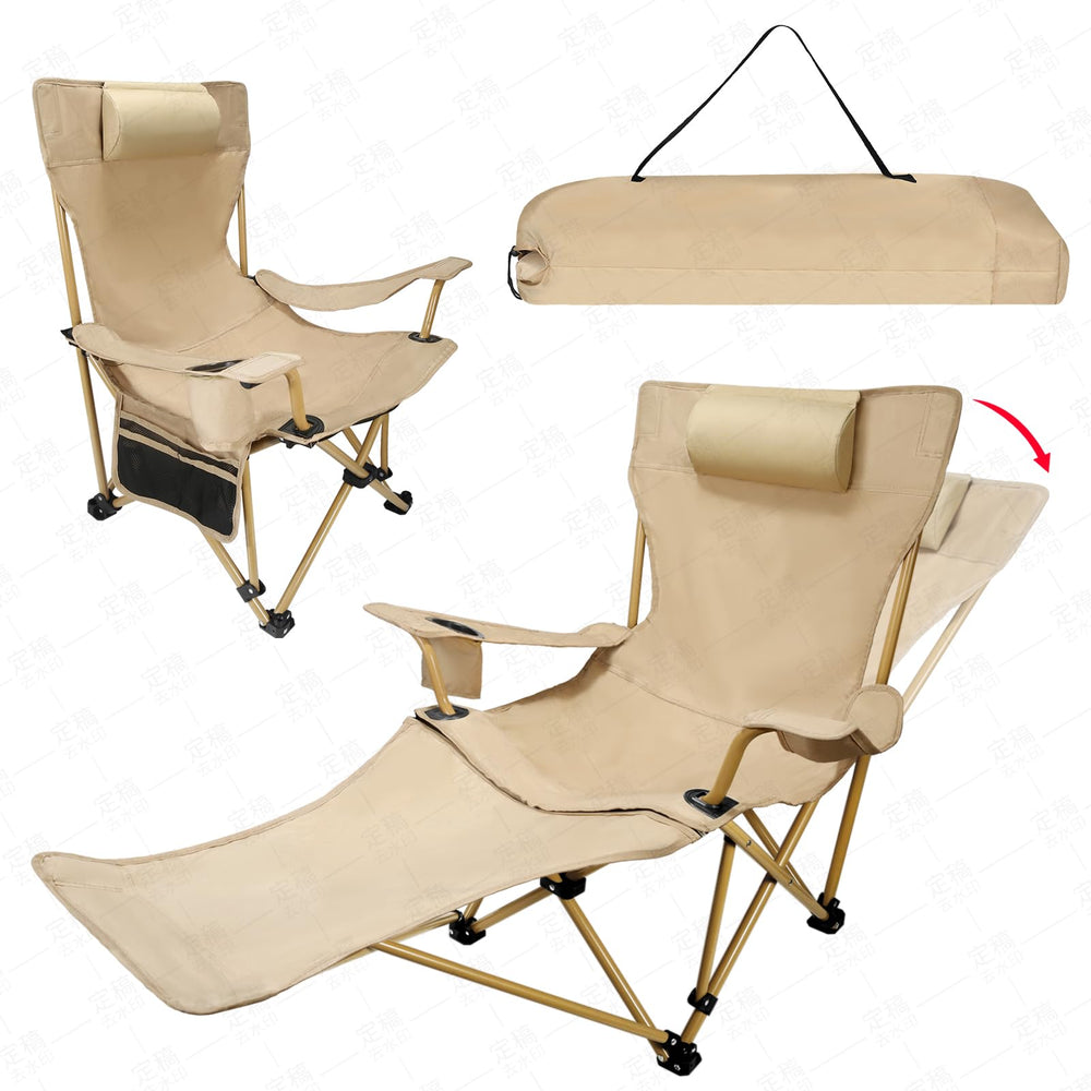 ZEMIRO CHARGE reclining chair with adjustable backrest for versatile outdoor seating.