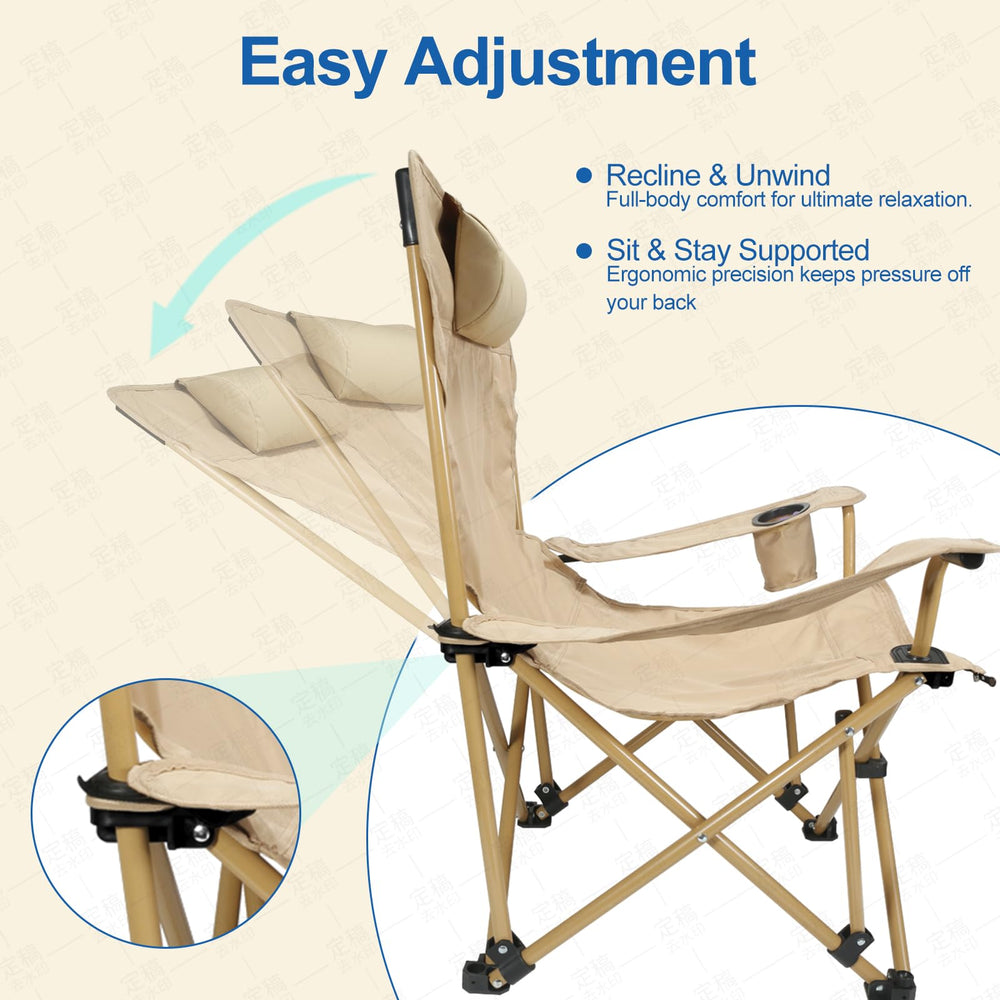 ZEMIRO CHARGE reclining chair showing detachable footrest for customizable lounging.