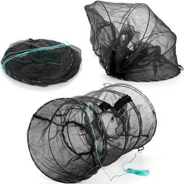 Zipper design enabling easy retrieval of caught prey