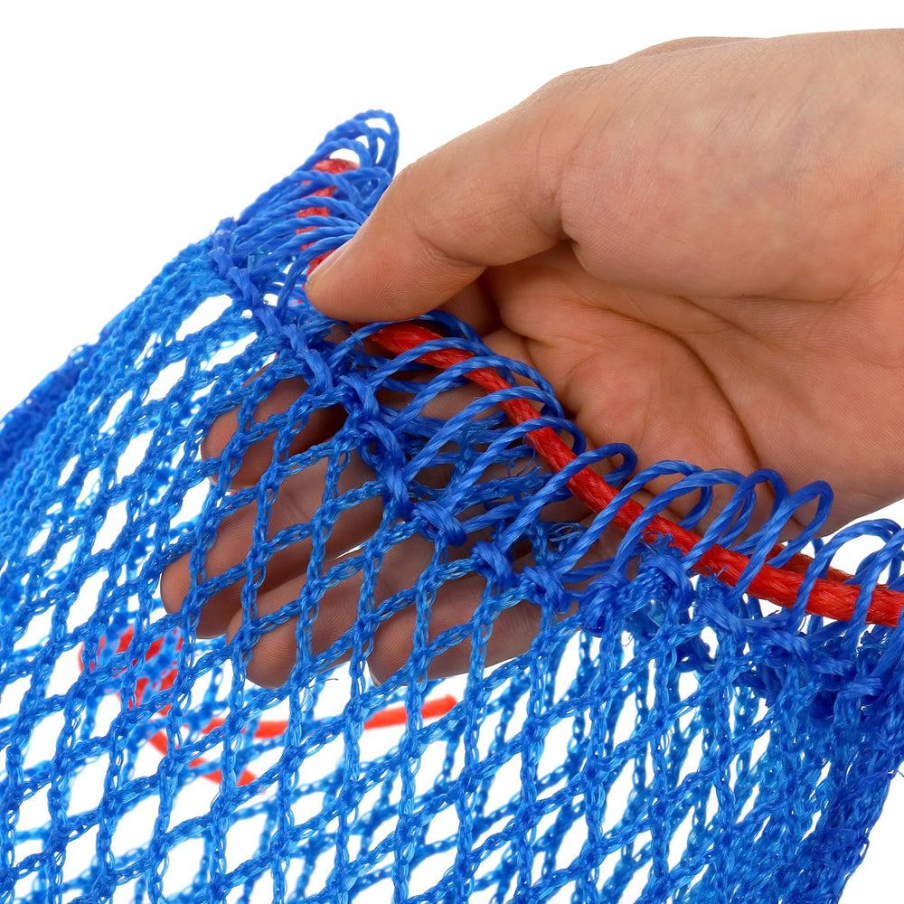 Blue crab trap bait bags with braided mesh design