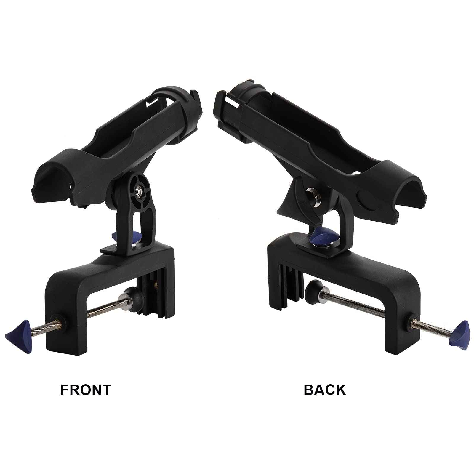 Stainless steel screws included with rod holders