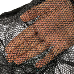 Trap with stainless steel wire frame and extended height when stretched