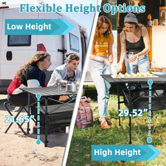 Zenicham aluminum frame highlights durability and lightness.