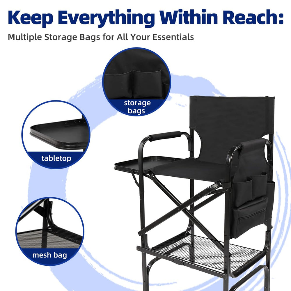 Zenicham chair with cushioned armrests for client comfort during sessions