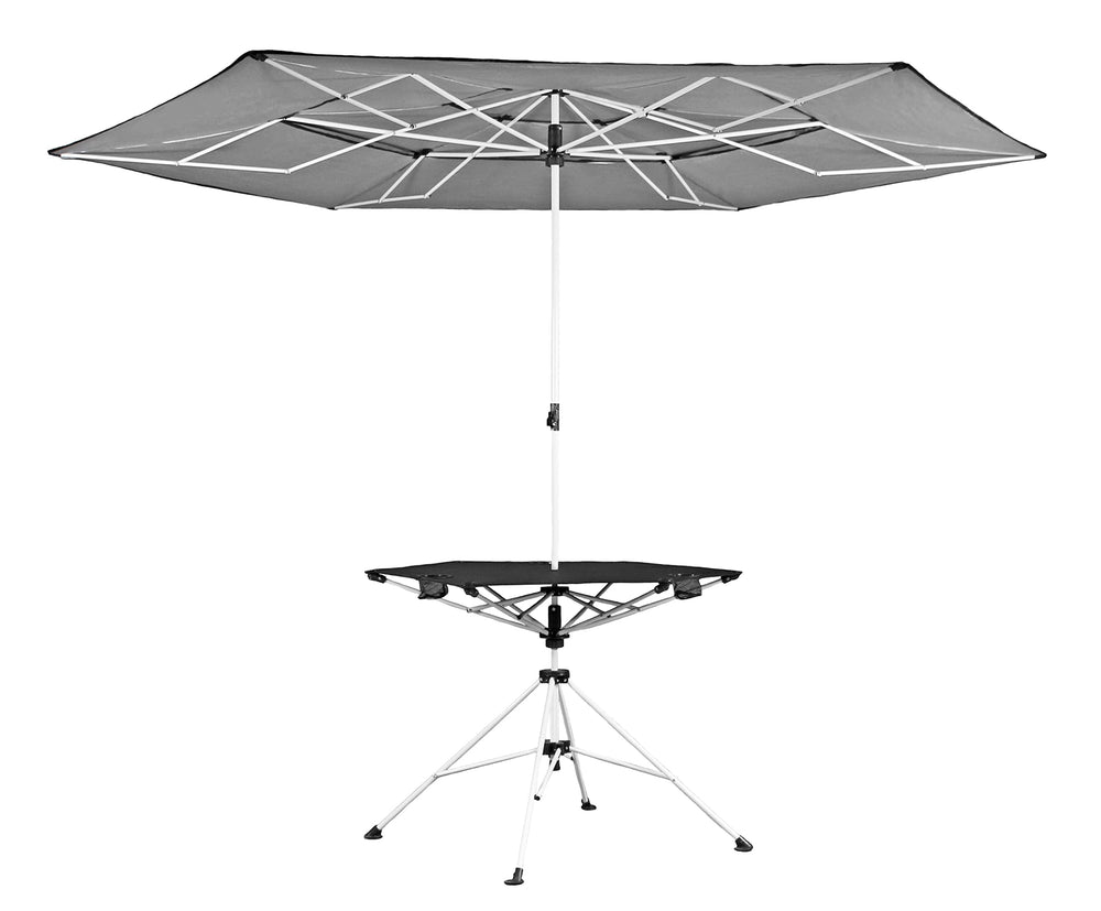 Zenithen backyard and camping setup shows quick setup and portability.