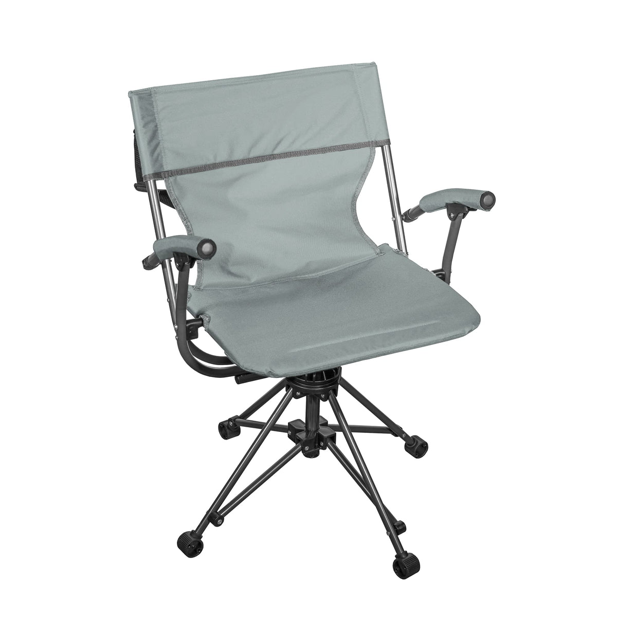 Zenithen 360-degree swivel outdoor folding chair offers versatile seating for events.