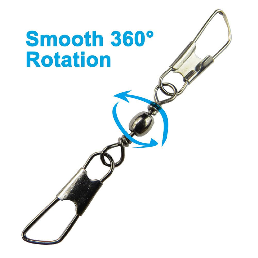 ZENRICK steel-brass alloy swivel highlighting durable rotation under tension