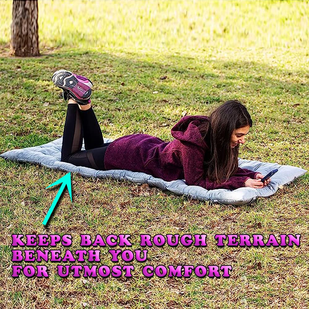 Zento Camping Cot Mattress indoor use demonstrates versatile guest bed option