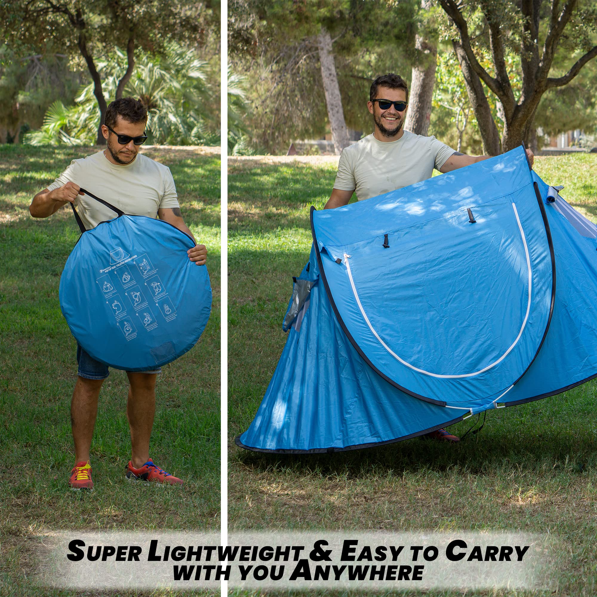 Zento Deals carry bag for easy transport and storage